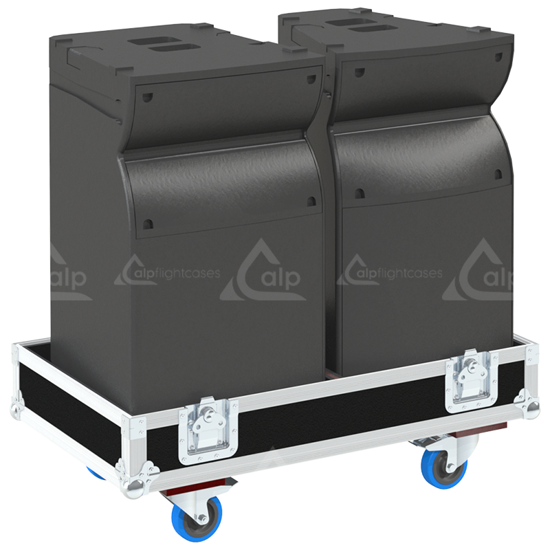 Flight Case for 2x L-Acoustics A15 Focus/Wide | ALP FLIGHT CASES