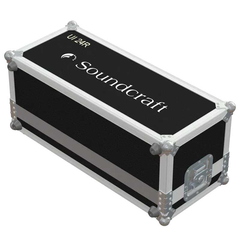Soundcraft Ui24R Digital Mixer Flight Case