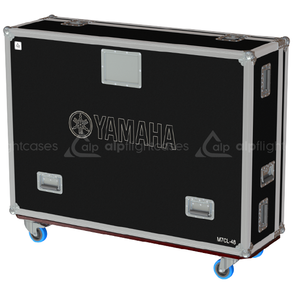 ALP FLIGHT CASES YAMAHA M7CL - LED 2 DOORS - WHEELS