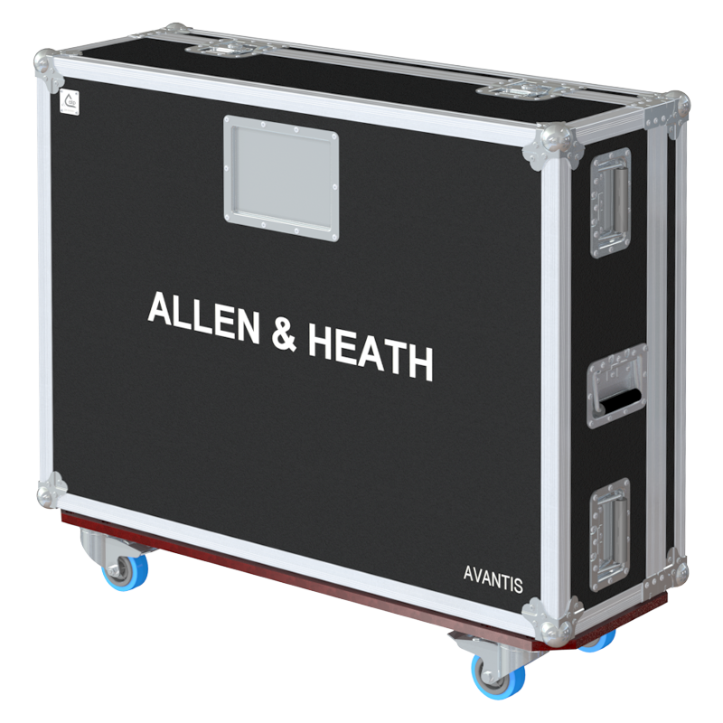 ALP FLIGHT CASES ALLEN & HEATH AVANTIS SERIE II - V2 - WHEELS