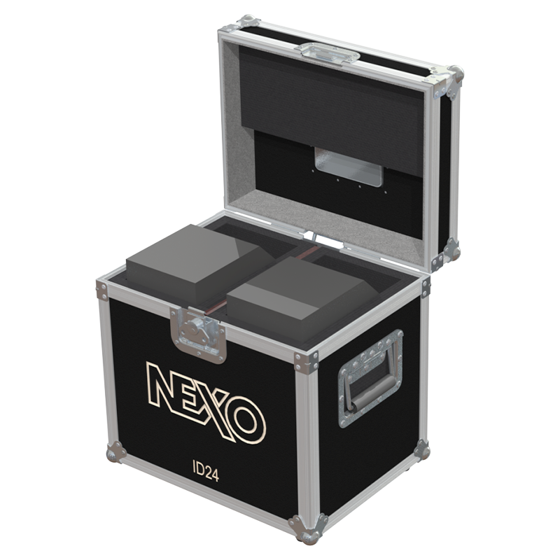 Flight Case for 2x NEXO ID24 Speakers | ALP FLIGHT CASES