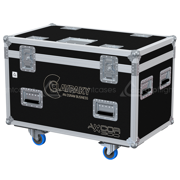 ALP FLIGHT CASES 2X CLAY PAKY AXOR BEAM 300 - WHEELS