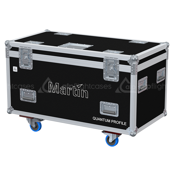 ALP FLIGHT CASES 2X MARTIN QUANTUM PROFILE - WHEELS