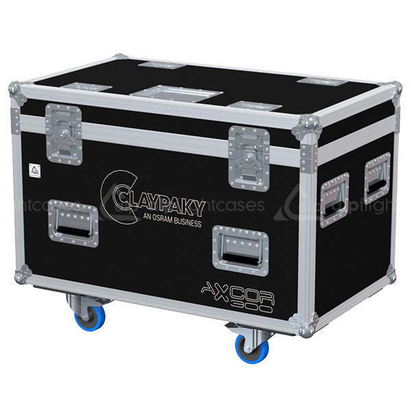 ALP FLIGHT CASES 2X CLAY PAKY AXOR BEAM 300 - WHEELS