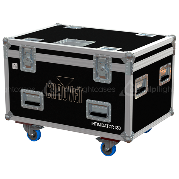 <transcy>ALP FLIGHT CASES 4X CHAUVET INTIMIDATOR 350 SPOT - ROULETTES</transcy>
