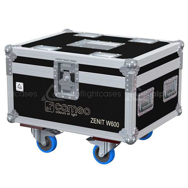 ALP FLIGHT CASES 2X CAMEO ZENIT W600 - WHEELS