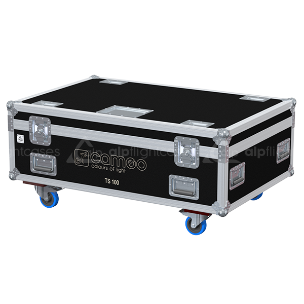 ALP FLIGHT CASES 4X CAMEO TS 100 WW - WHEELS