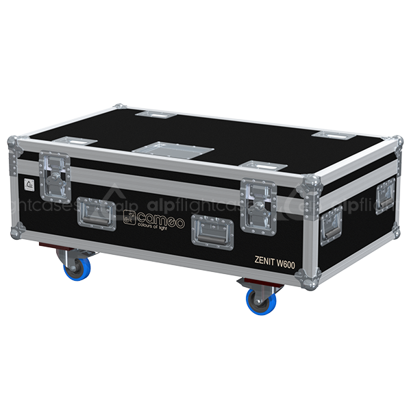 ALP FLIGHT CASES 6X CAMEO ZENIT W600 - WHEELS