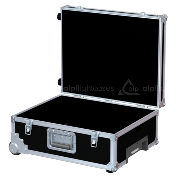 ALP FLIGHT CASES MULTICASE PRO 530x420x110mm+50mm - TROLLEY