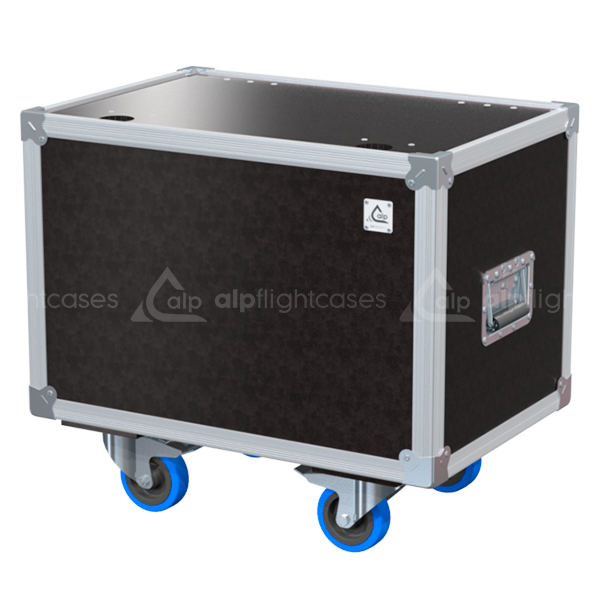ALP FLIGHT CASES TRUNK SPEEDY-BOX 600X400X400MM - WHEELS