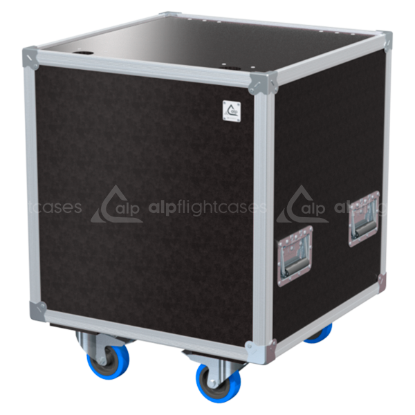 ALP FLIGHT CASES TRUNK SPEEDY-BOX 600X600X600MM - WHEELS