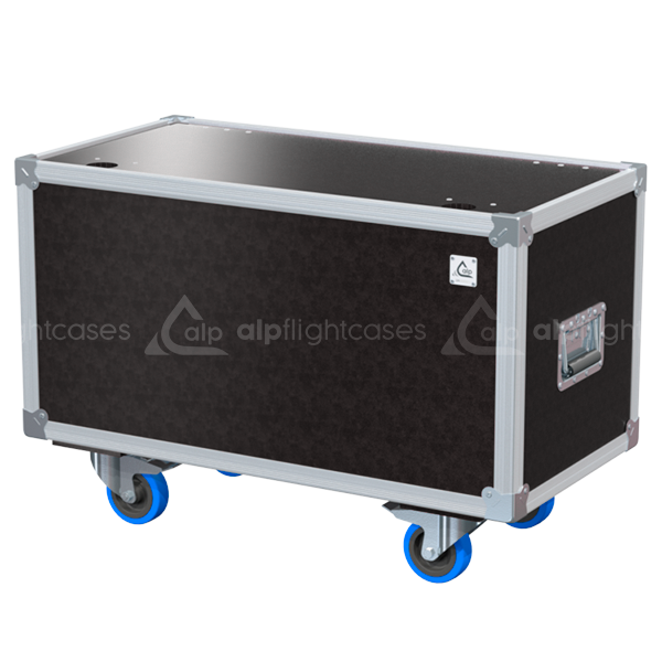 ALP FLIGHT CASES TRUNK SPEEDY-BOX 800X400X400MM - WHEELS
