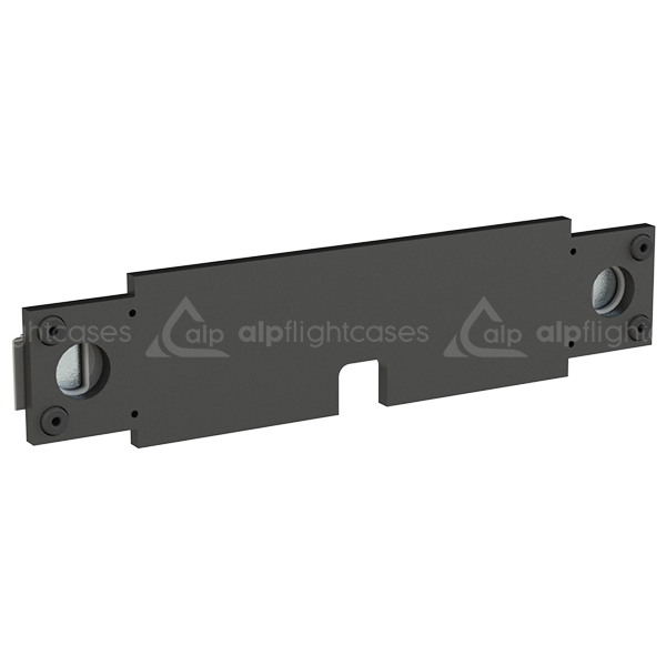 ALP FLIGHT CASES REAR COVER RACK RENT 19" - 2U