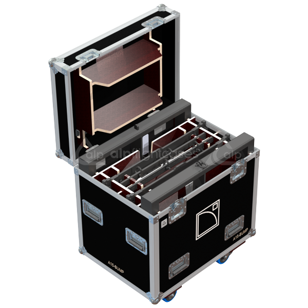 Flight Case 2x L-Acoustics A15 Bumpers | ALP Flight Cases