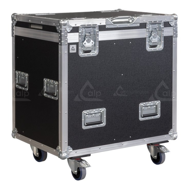 ALP FLIGHT CASES 2x ELATION PARAGON S- WHEELS