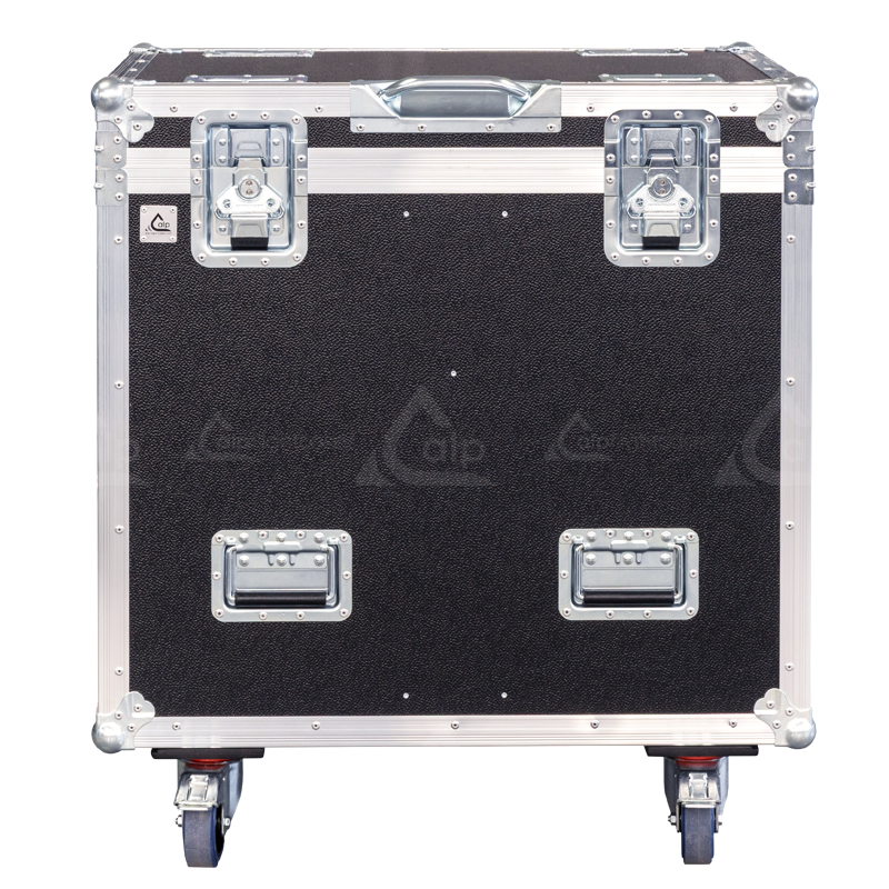 ALP FLIGHT CASES 2x ELATION PARAGON S- WHEELS