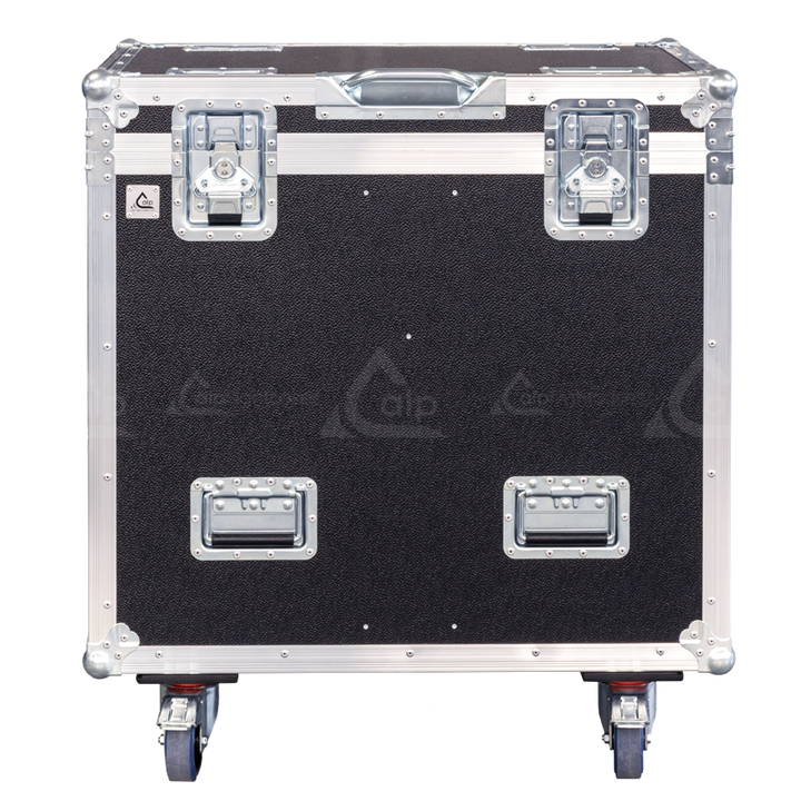 ALP FLIGHT CASES 2x ELATION PARAGON S- WHEELS