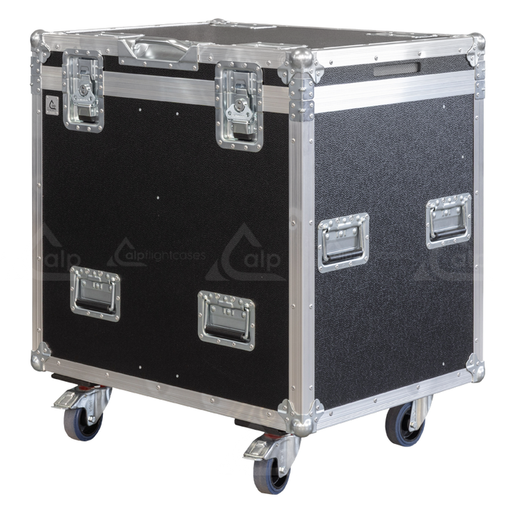 ALP FLIGHT CASES 2x ELATION PARAGON S- WHEELS