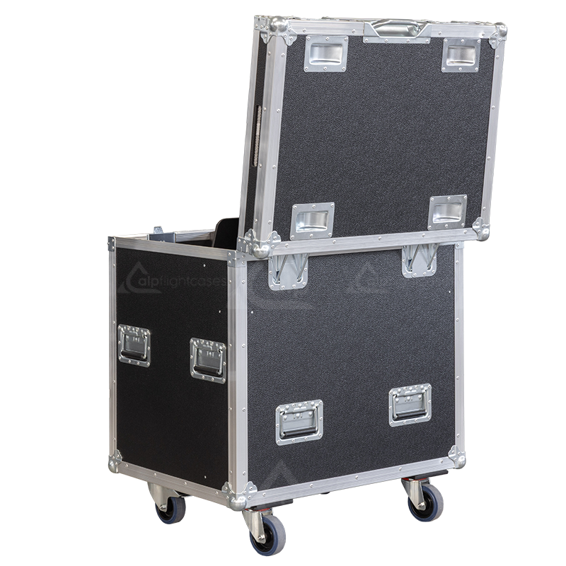 ALP FLIGHT CASES 2x ELATION PARAGON S- WHEELS