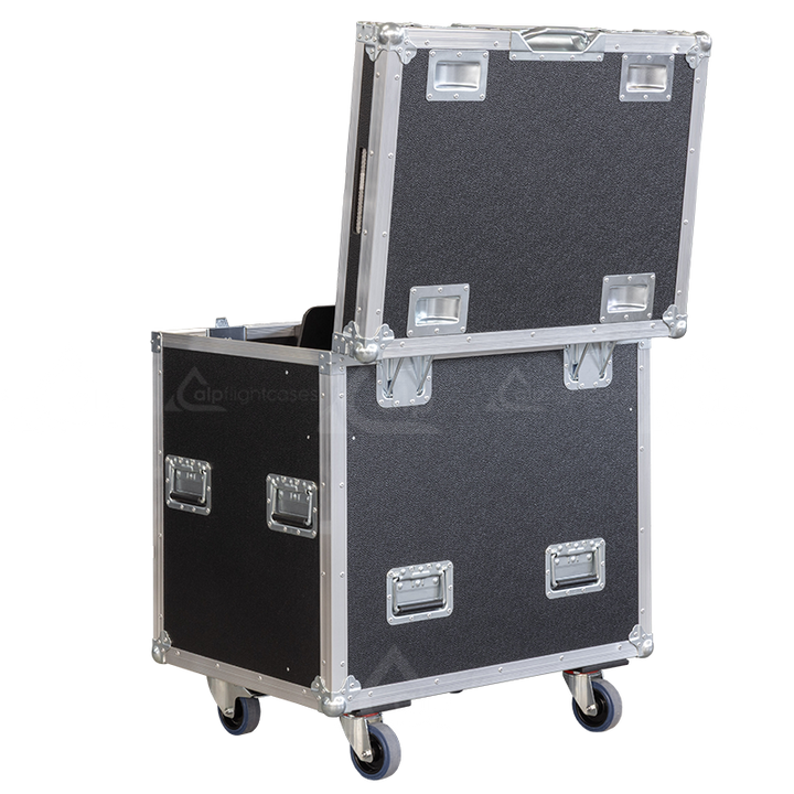 ALP FLIGHT CASES 2x ELATION PARAGON S- WHEELS
