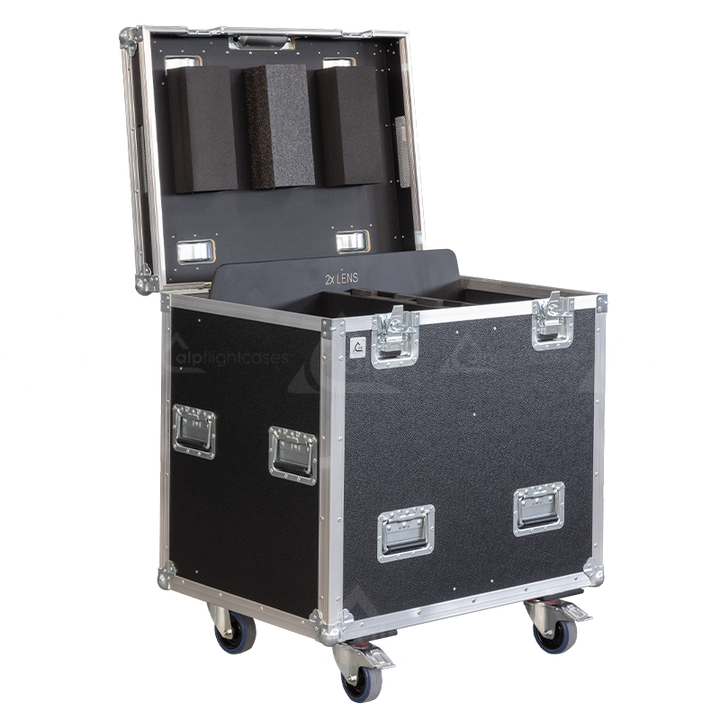ALP FLIGHT CASES 2x ELATION PARAGON S- WHEELS