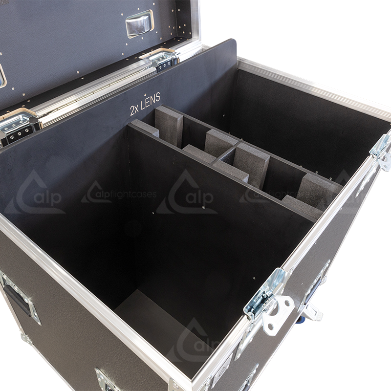 ALP FLIGHT CASES 2x ELATION PARAGON S- WHEELS