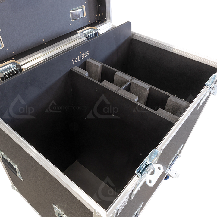 ALP FLIGHT CASES 2x ELATION PARAGON S- WHEELS