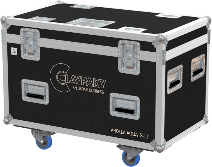 Dual ALP Flight Case for 2x Arolla Aqua S-LT units with wheels