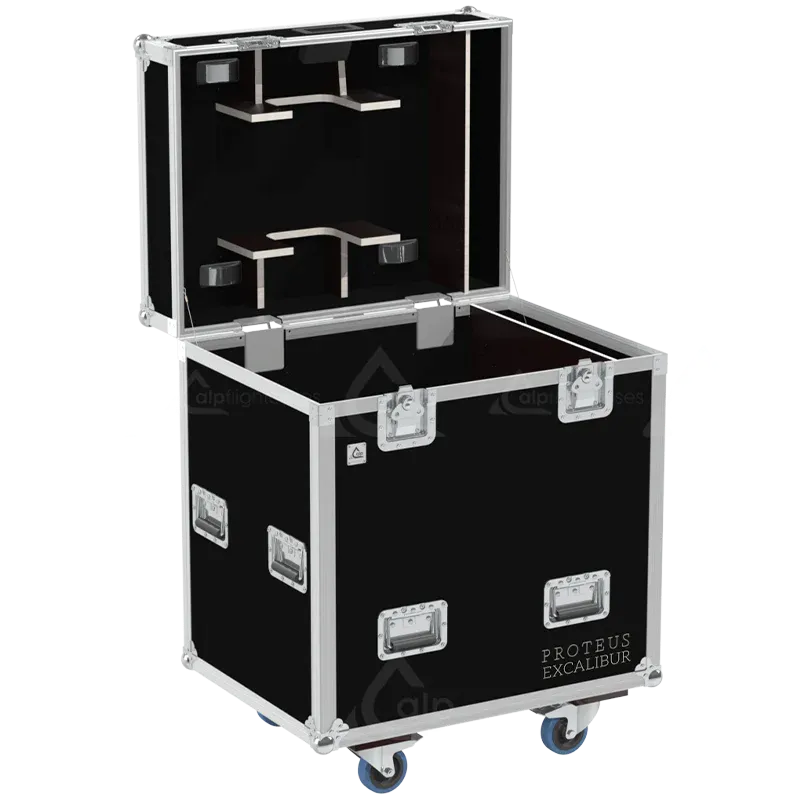 ALP FLIGHT CASES 1X ELATION PROTEUS EXCALIBUR WITHOUT FOAM SHELL