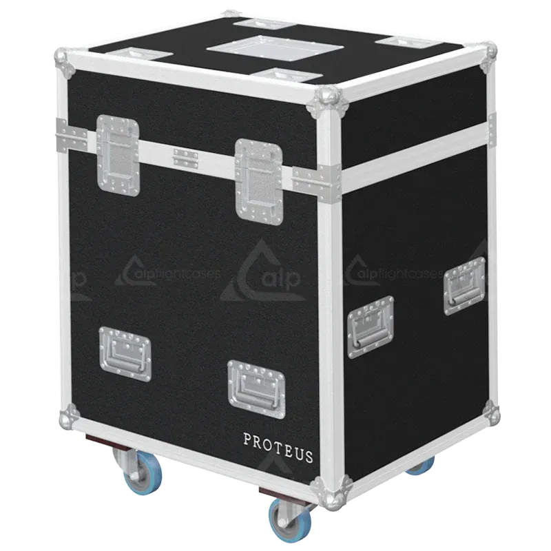 ALP FLIGHT CASES 1X ELATION PROTEUS HYBRID WITHOUT FOAM SHELL