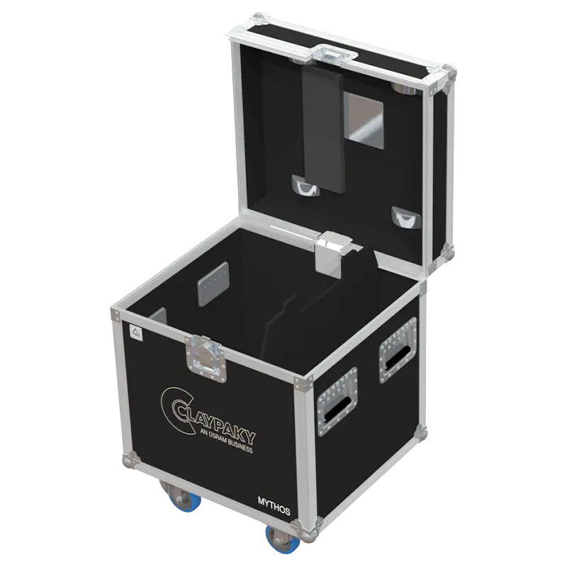 Empty ALP FLIGHT CASES flight case for 1x Claypaky Mythos ready for custom foam insert
