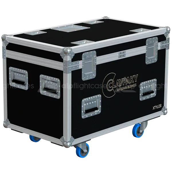 ALP FLIGHT CASES 2X CLAY PAKY XTYLOS WITHOUT FOAM