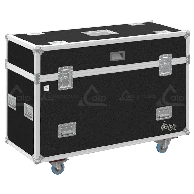 ALP FLIGHT CASES 2X ELATION ARTISTE PICASSO WITHOUT FOAM SHELL