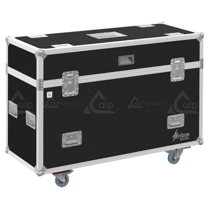 ALP FLIGHT CASES 2X ELATION ARTISTE PICASSO WITHOUT FOAM SHELL