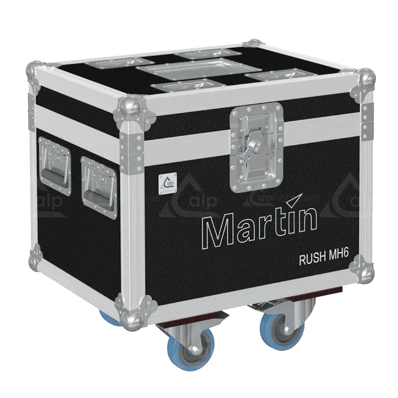 ALP FLIGHT CASES 2X MARTIN RUSH MH 6 WASH