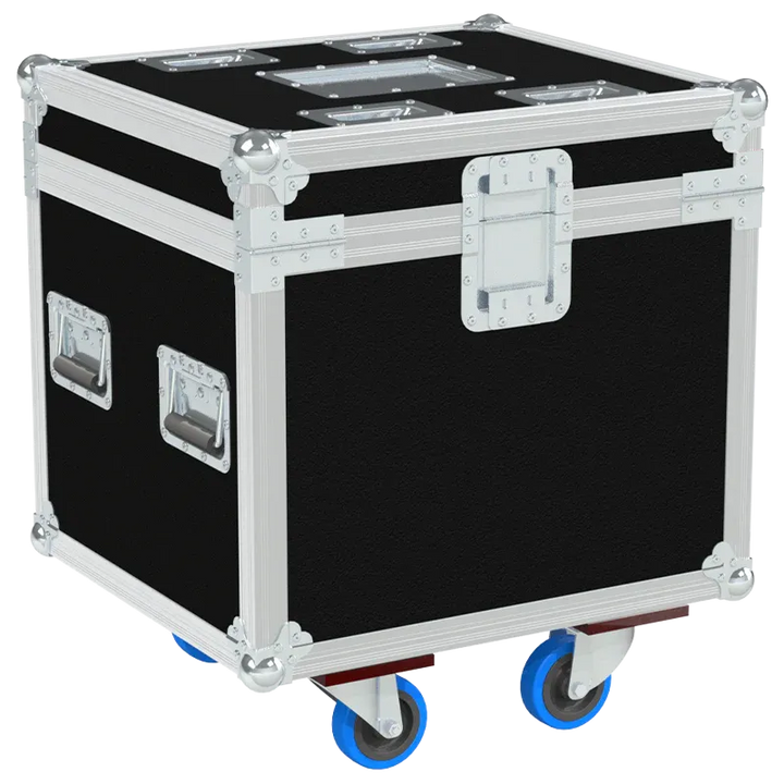 ALP FLIGHT CASES 2x CHAUVET INTIMIDATOR SPOT 375Z IRC