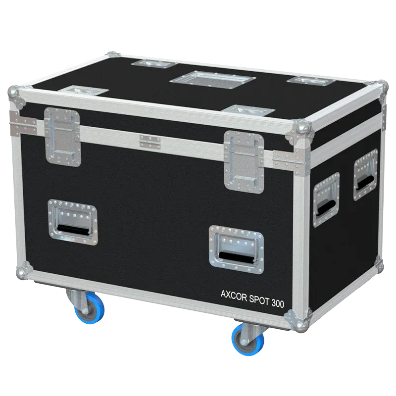 ALP FLIGHT CASES 2x CLAY PAKY AXCOR BEAM 300