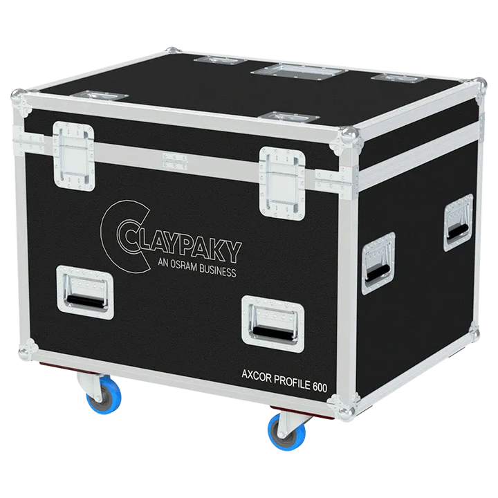 ALP FLIGHT CASES 2x CLAY PAKY AXCOR PROFILE 600 WITHOUT FOAM