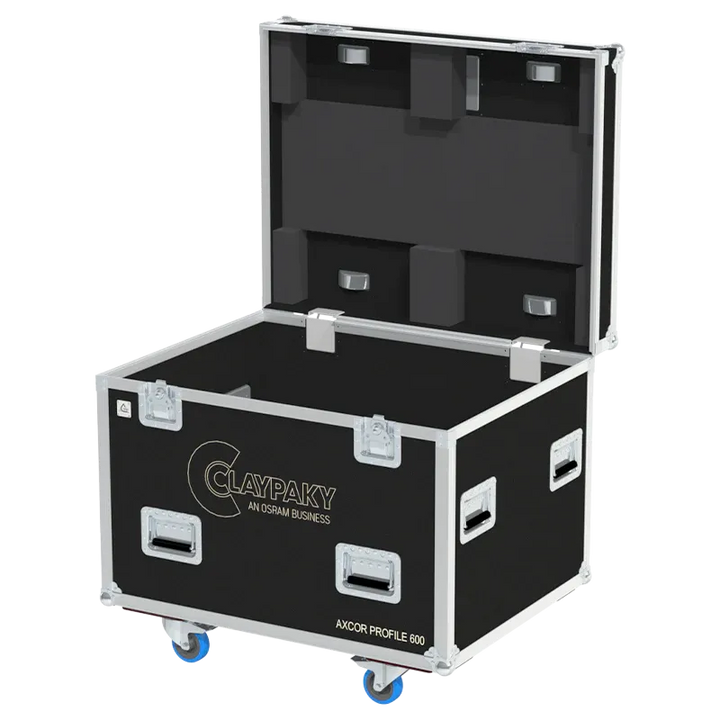 ALP FLIGHT CASES 2x CLAY PAKY AXCOR PROFILE 600 WITHOUT FOAM