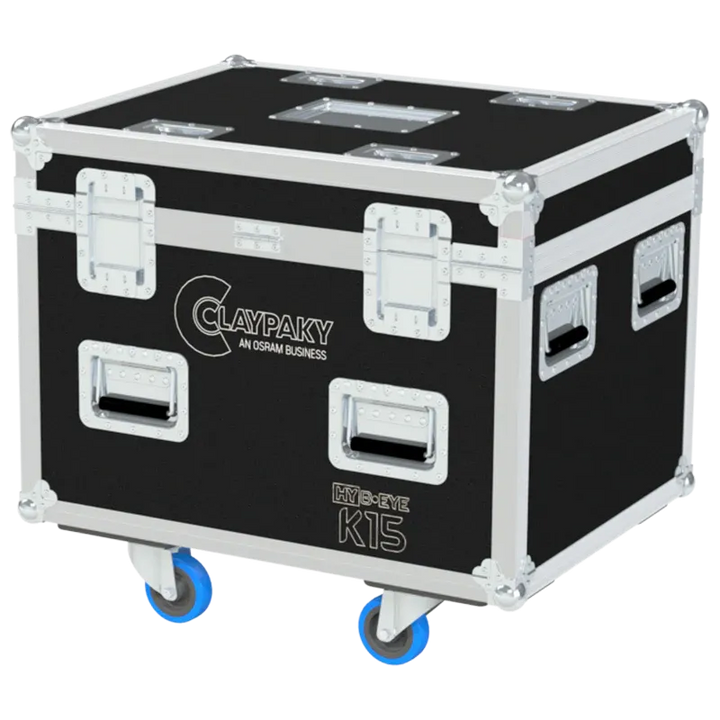 ALP FLIGHT CASES 2x CLAY PAKY HY B-EYE K15