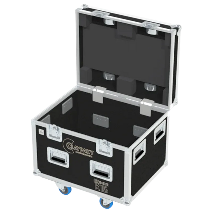 ALP FLIGHT CASES 2x CLAY PAKY HY B-EYE K15