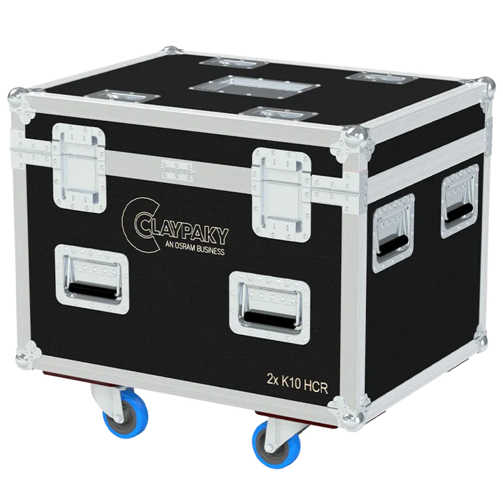 ALP FLIGHT CASES 2x CLAY PAKY K-EYE K10 HCR