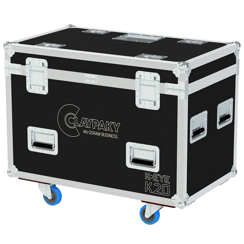 ALP FLIGHT CASES 2x CLAY PAKY K-EYE K20
