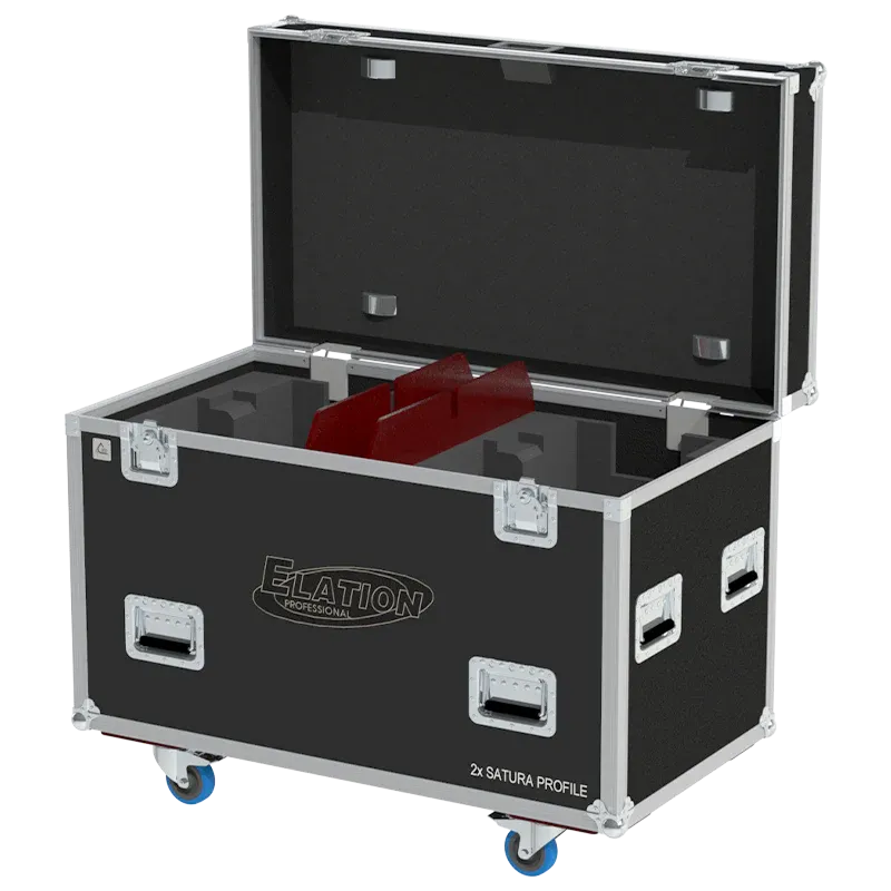 ALP FLIGHT CASES 2x ELATION SATURA PROFILE