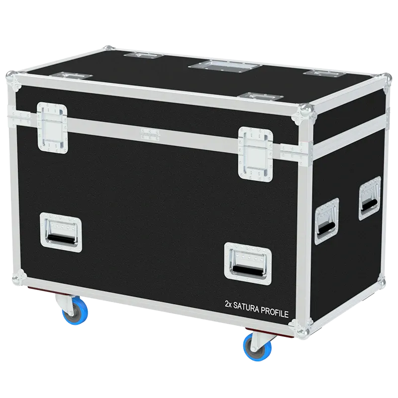 ALP FLIGHT CASES 2x ELATION SATURA PROFILE