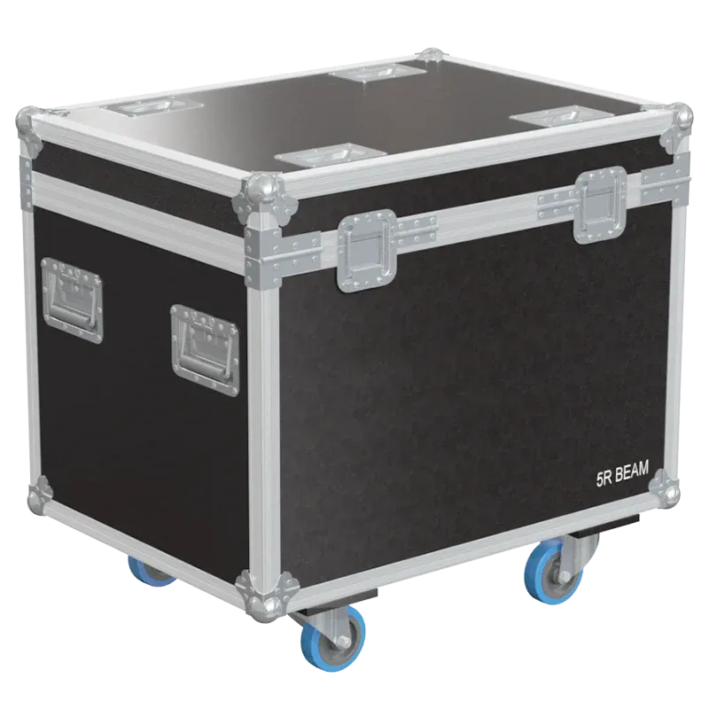 ALP FLIGHT CASES 2x TRITON BLUE 5R BEAM