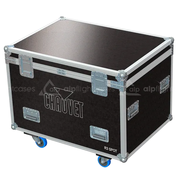 ALP FLIGHT CASES 4X CHAUVET ROGUE R3 SPOT