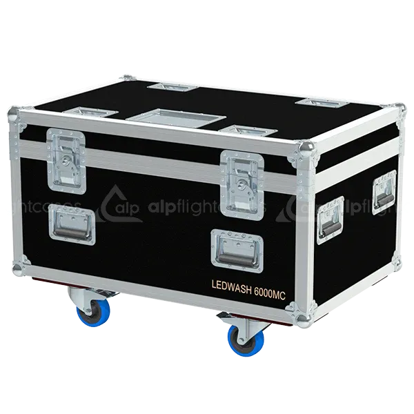 ALP FLIGHT CASES 4X LEDING LEDWASH 6000MC