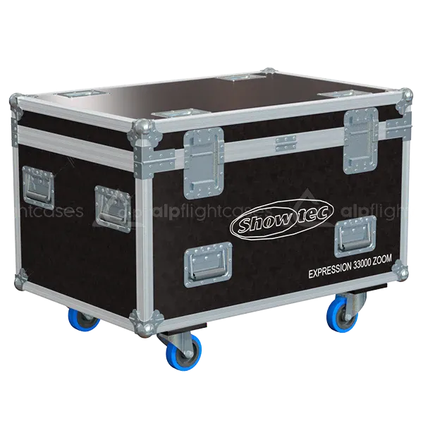 ALP FLIGHT CASES 4x SHOWTEC EXPRESSION 33000 ZOOM