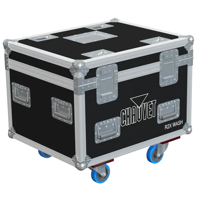 ALP FLIGHT CASES 4x CHAUVET ROGUE R2X WASH
